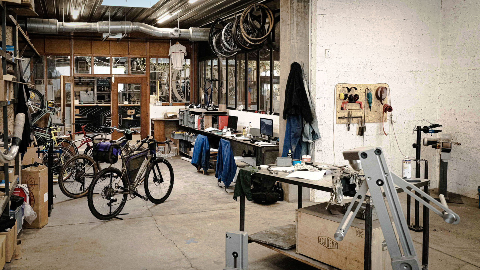 L'atelier de Manivelle Cycles à Strasbourg