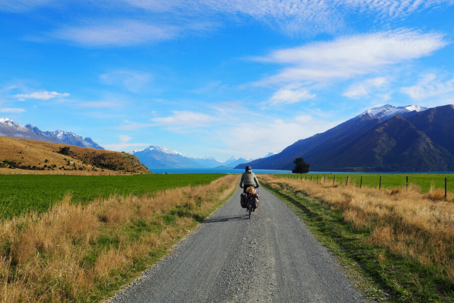 traversée de la Nouvelle Zélande à vélo