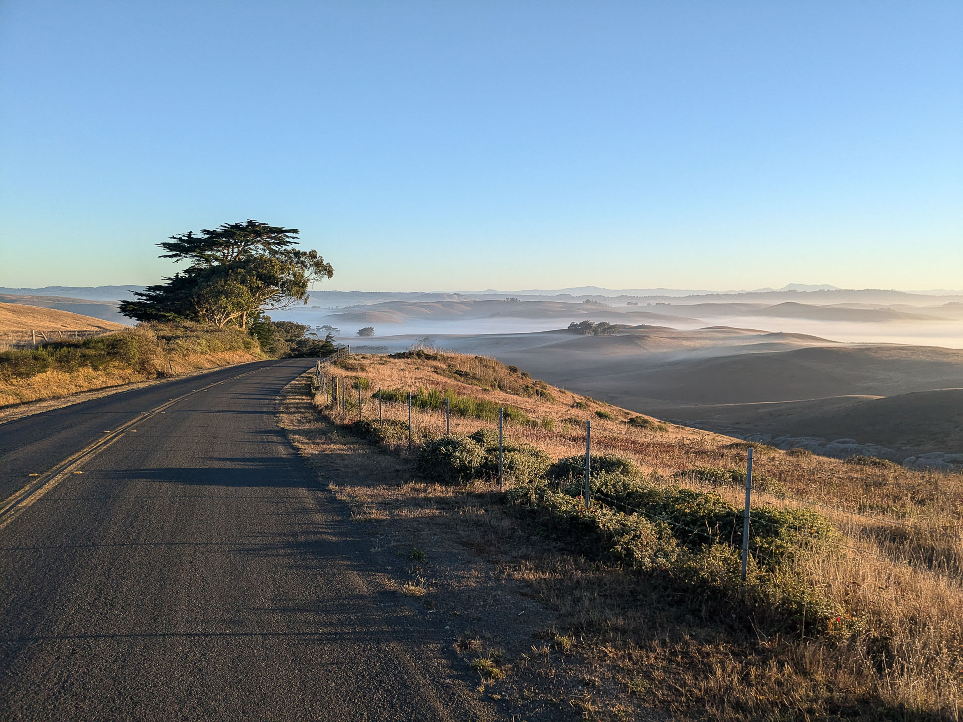 Jour 2, au nord de Dillon Beach